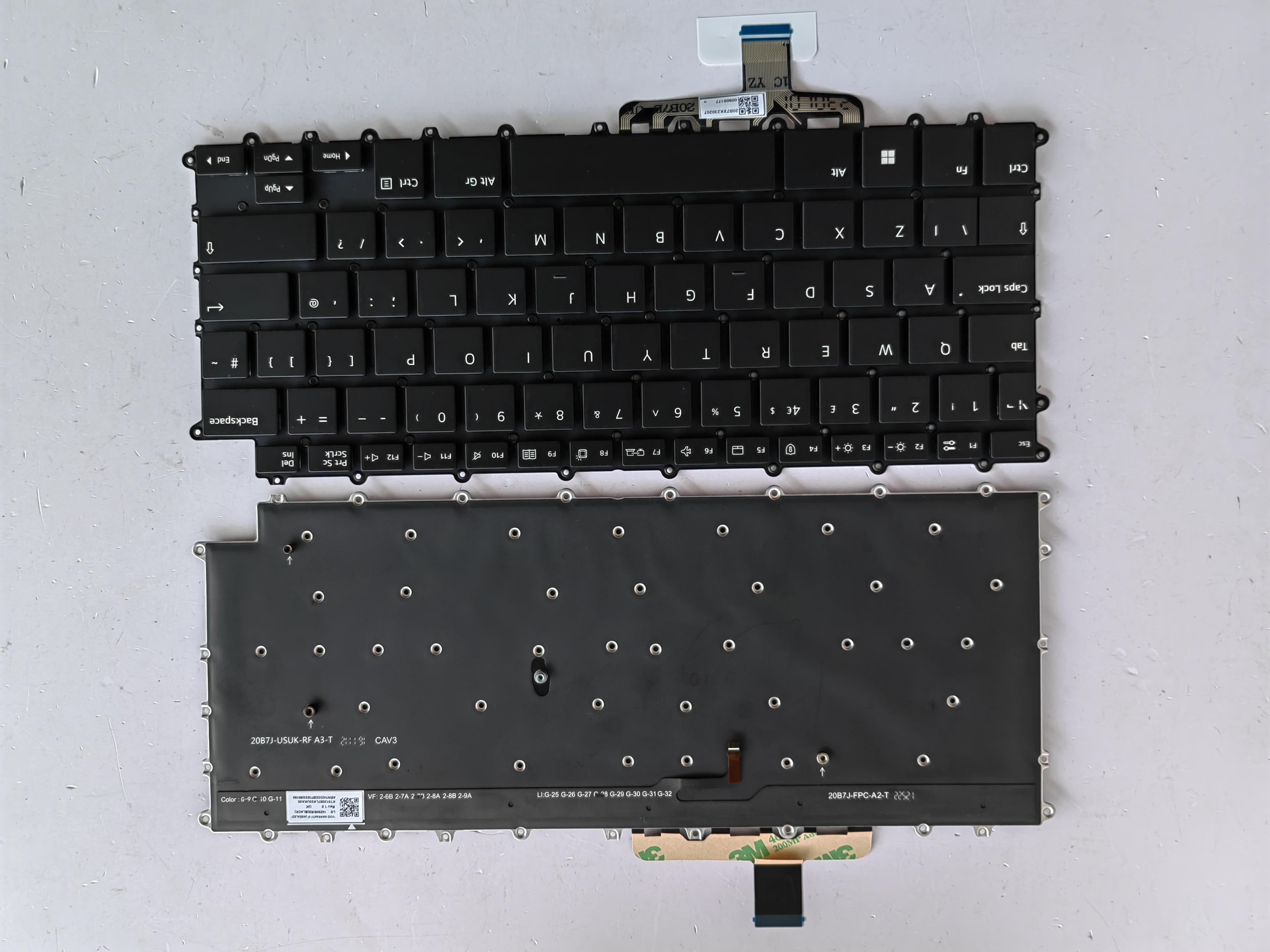 Picture of New Replacement Laptop Keyboard For LG 14Z90R/14ZD90R/gram 14 2023 Enter BLACK Backlit UK Layout